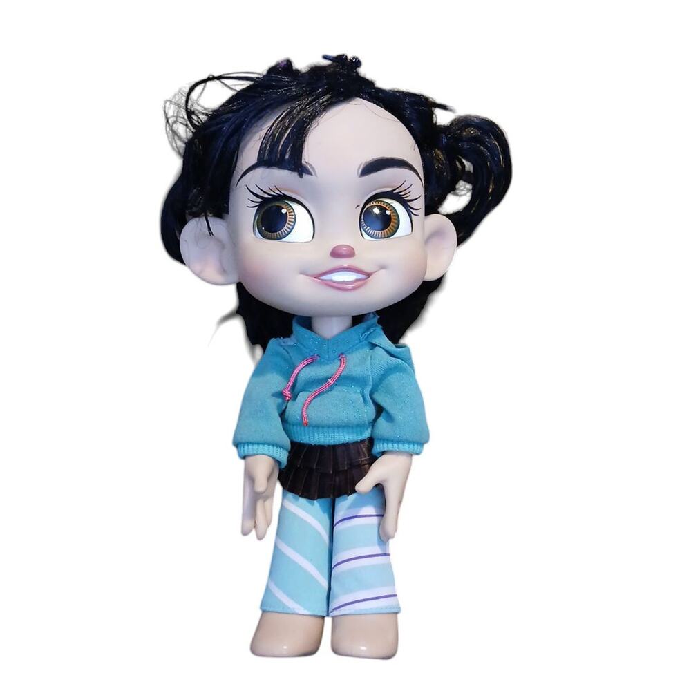Disney Wreck It‎ Ralph Talking Vanellope Doll Hoodie Pants Skirt Tested 12" READ